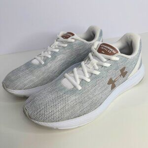 Women's Size 9 -‎ Under Armour Charged Impulse Knit White/Grey